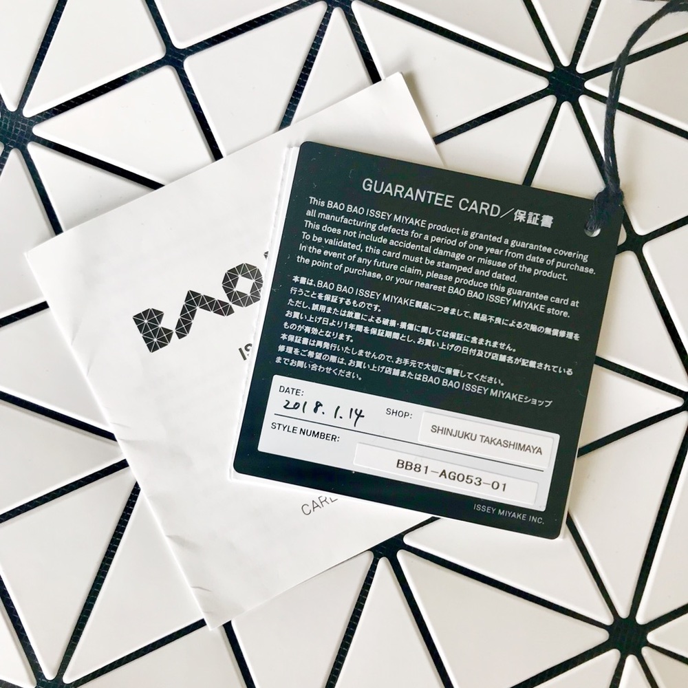 Authentic! Pre-loved ISSEY MIYAKE BAO BAO 6x6 - Picture 4 of 7
